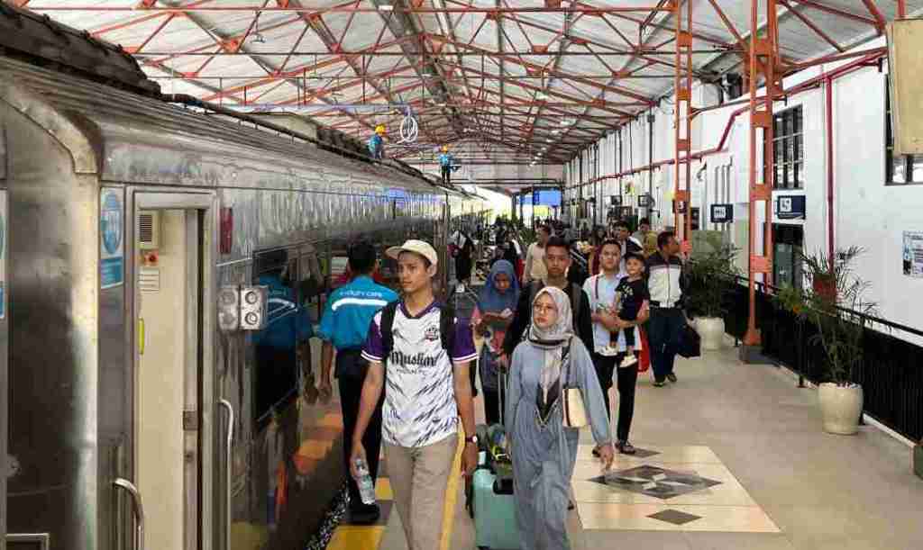 Hari Raya Idulfitri, Penumpang Kereta Api di Daop 7 Madiun 15.054&nbsp;Orang