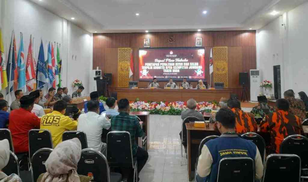 Sah, Berikut Nama-nama 50 Caleg Terpilih DPRD Jombang Periode&nbsp;2024-2029