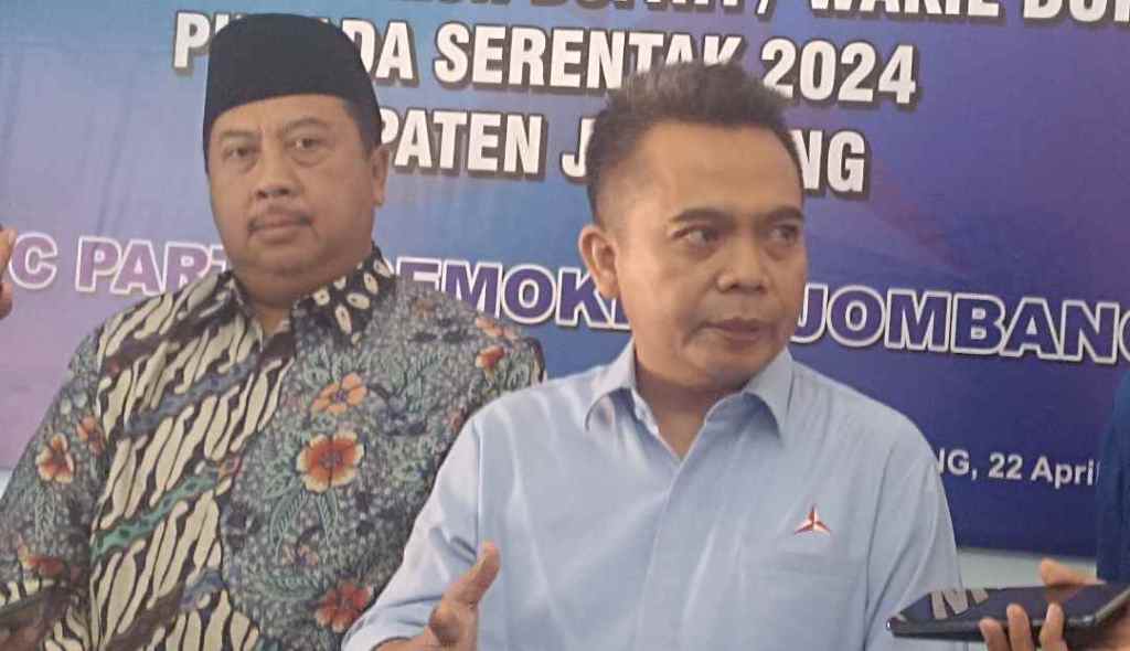 Kumpulkan Tiket Pilkada 2024, Kades Ini Daftar Bakal Calon Bupati Jombang Lewat&nbsp;Demokrat