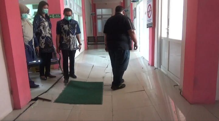 Bangunan Puskesmas Mojoagung Jombang Didanai APBD Rp5,4 Miliar&nbsp;Rusak