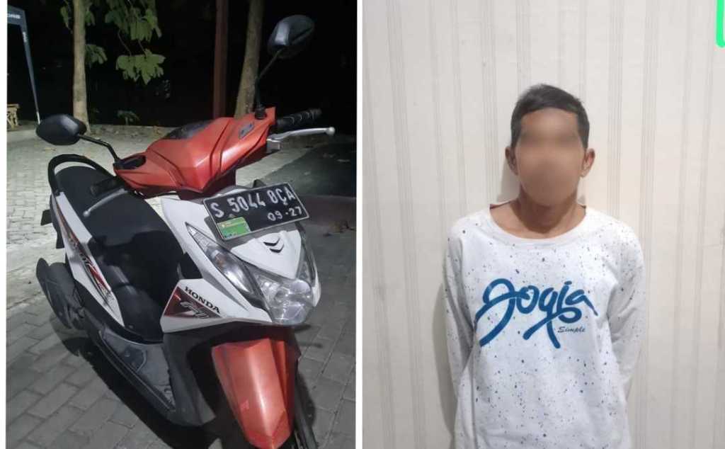Mbak Mira Tinggalkan Motor Beat di Samping Rumahnya di Jombang, Tetangga Beraksi