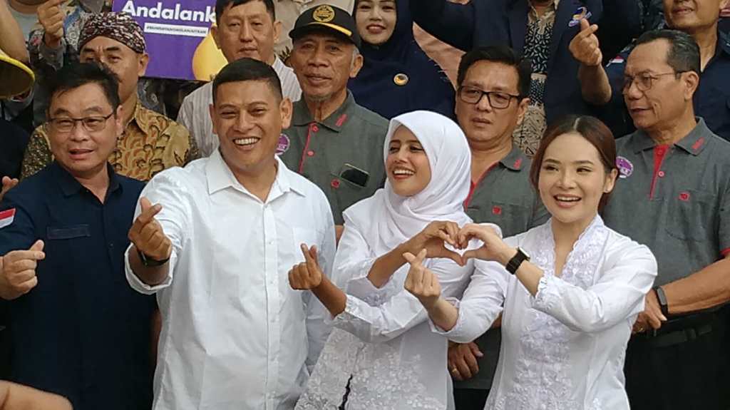 Ferry Silviana-Regina Resmi Jadi Jago PAN dan Nasdem di Pilkada Kota Kediri&nbsp;2024