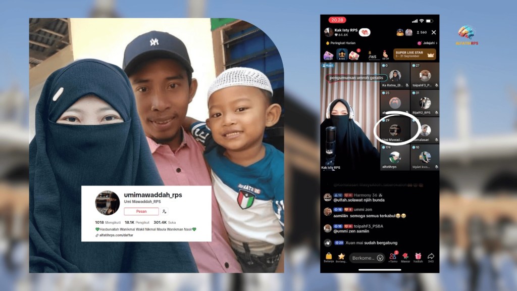 Ibu Rumah Tangga Mengikuti Gerakan Sholawat Tanpa Syarat Dapat Umrah&nbsp;Gratis