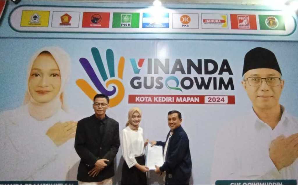 PPP Merapat Dukung Vinanda-Qowim di Pilwali Kediri 2024, Ini&nbsp;Harapannya
