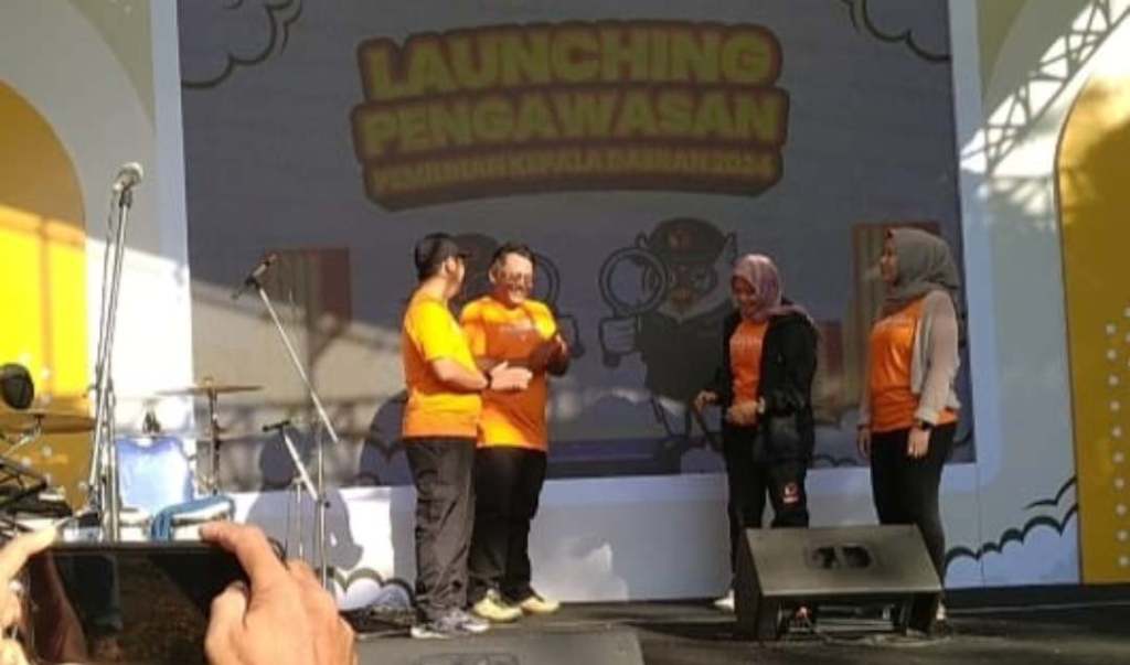 Launching Pengawasan Pilkada, Bawaslu Kota Kediri Ajak Masyarakat Partisipasi&nbsp;Pengawasan