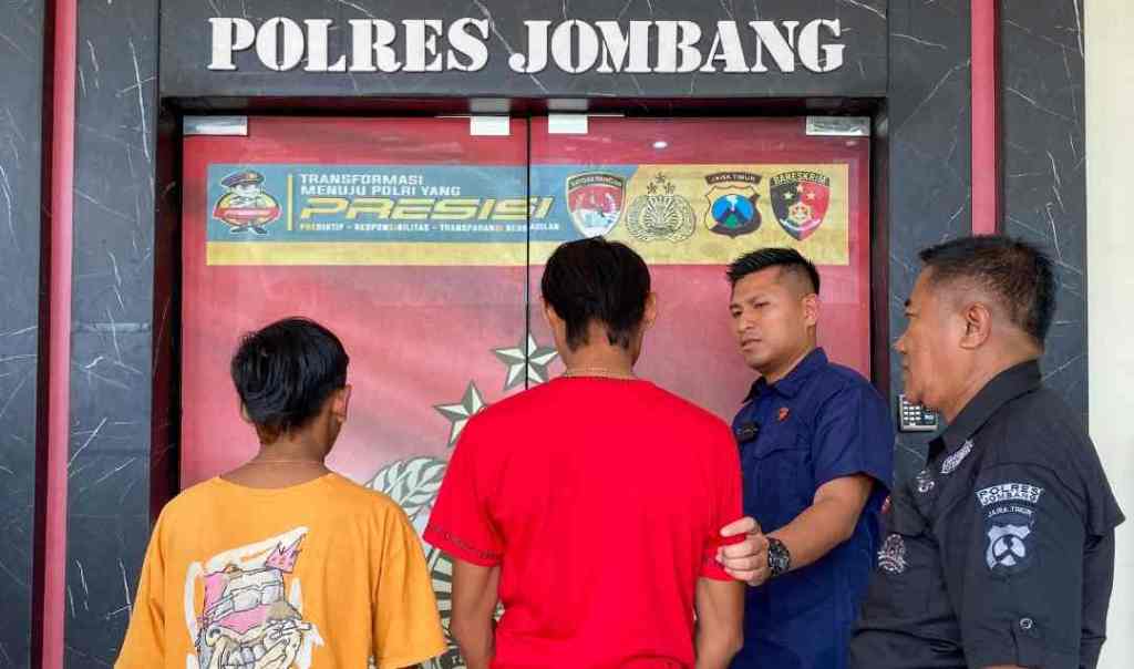 Ini, Loh, Tersangka Tawuran saat Karnaval HUT ke 79 Kemerdekaan RI di&nbsp;Jombang